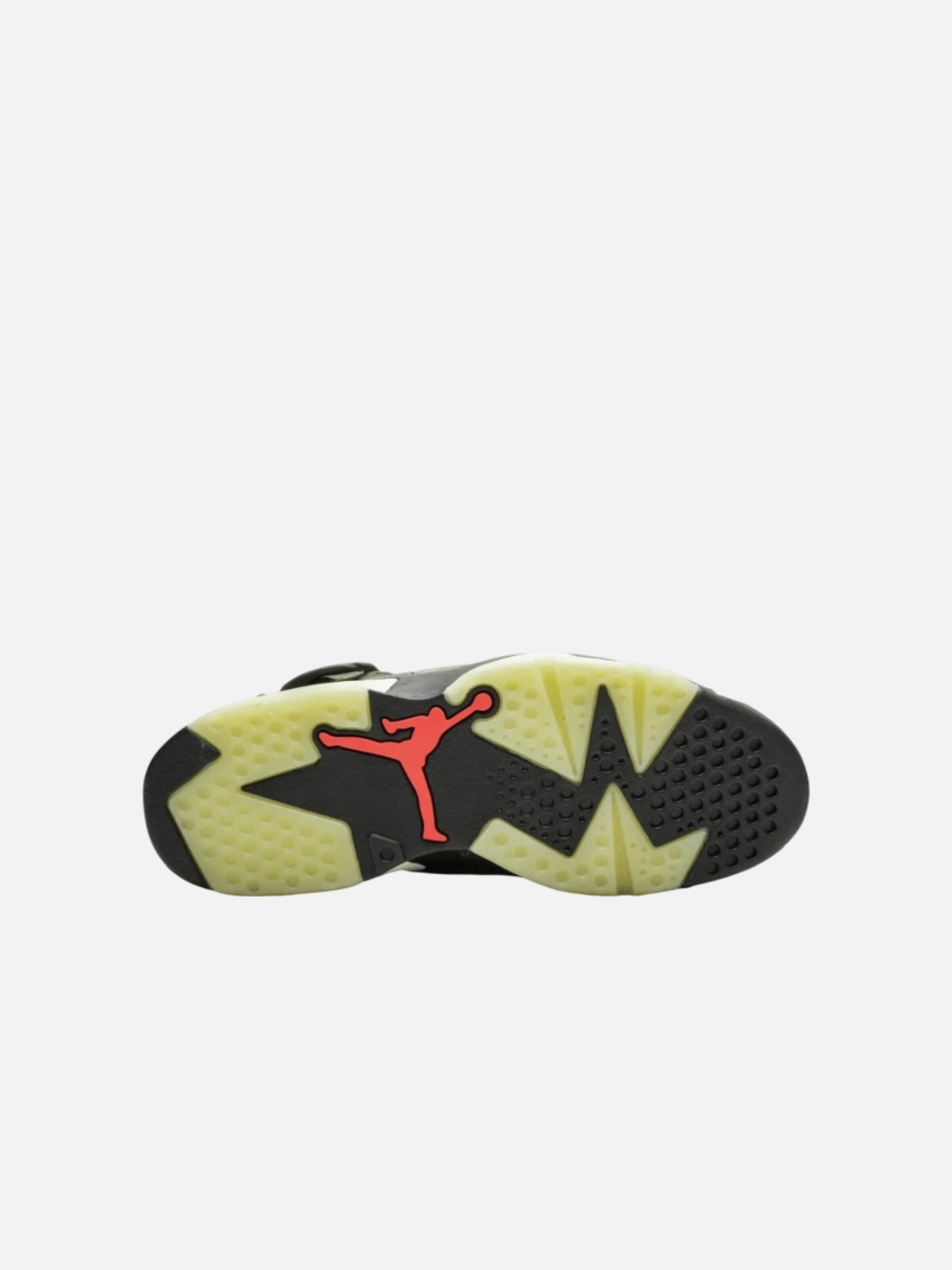 Baskets hautes 'Air 6 Retro Travis Scott' Jordan en vert