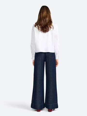 Regular Jean à pince Rich & Royal en bleu