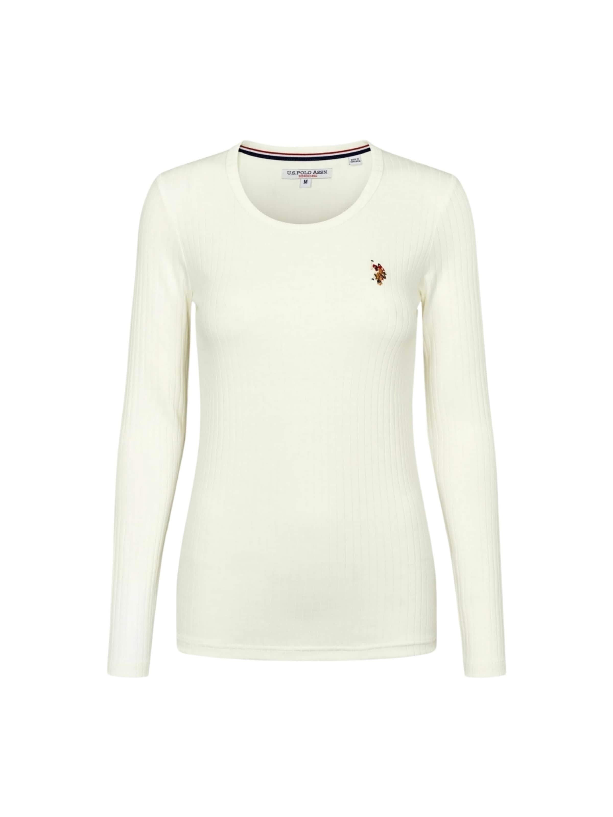 U.S. POLO ASSN. Shirt in Wit: voorkant