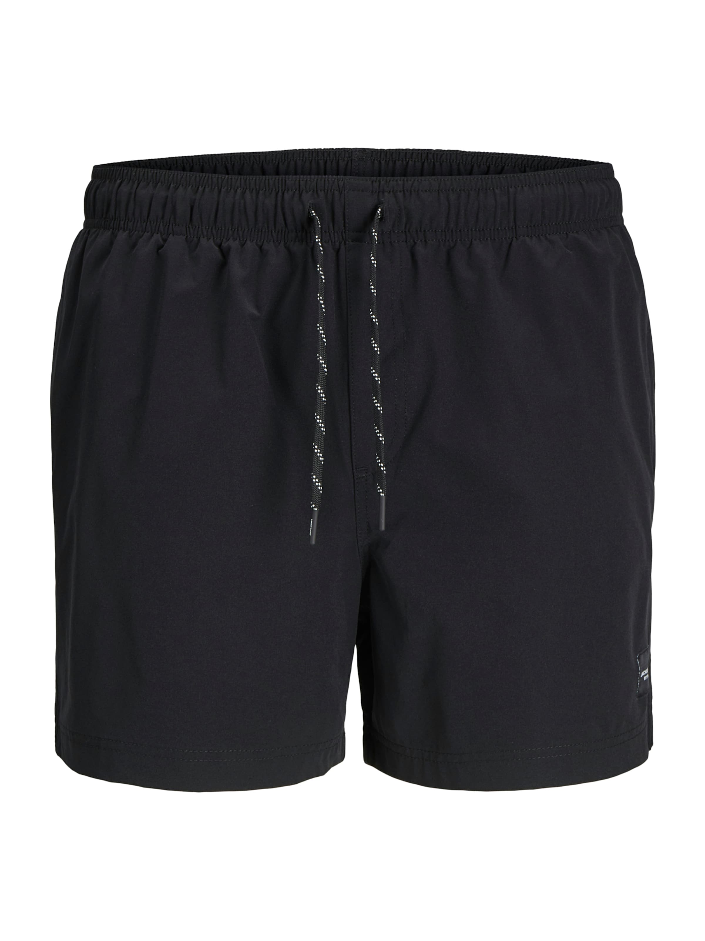 Jack & Jones Plus Badeshorts 'JPSTMaui' i sort: forside