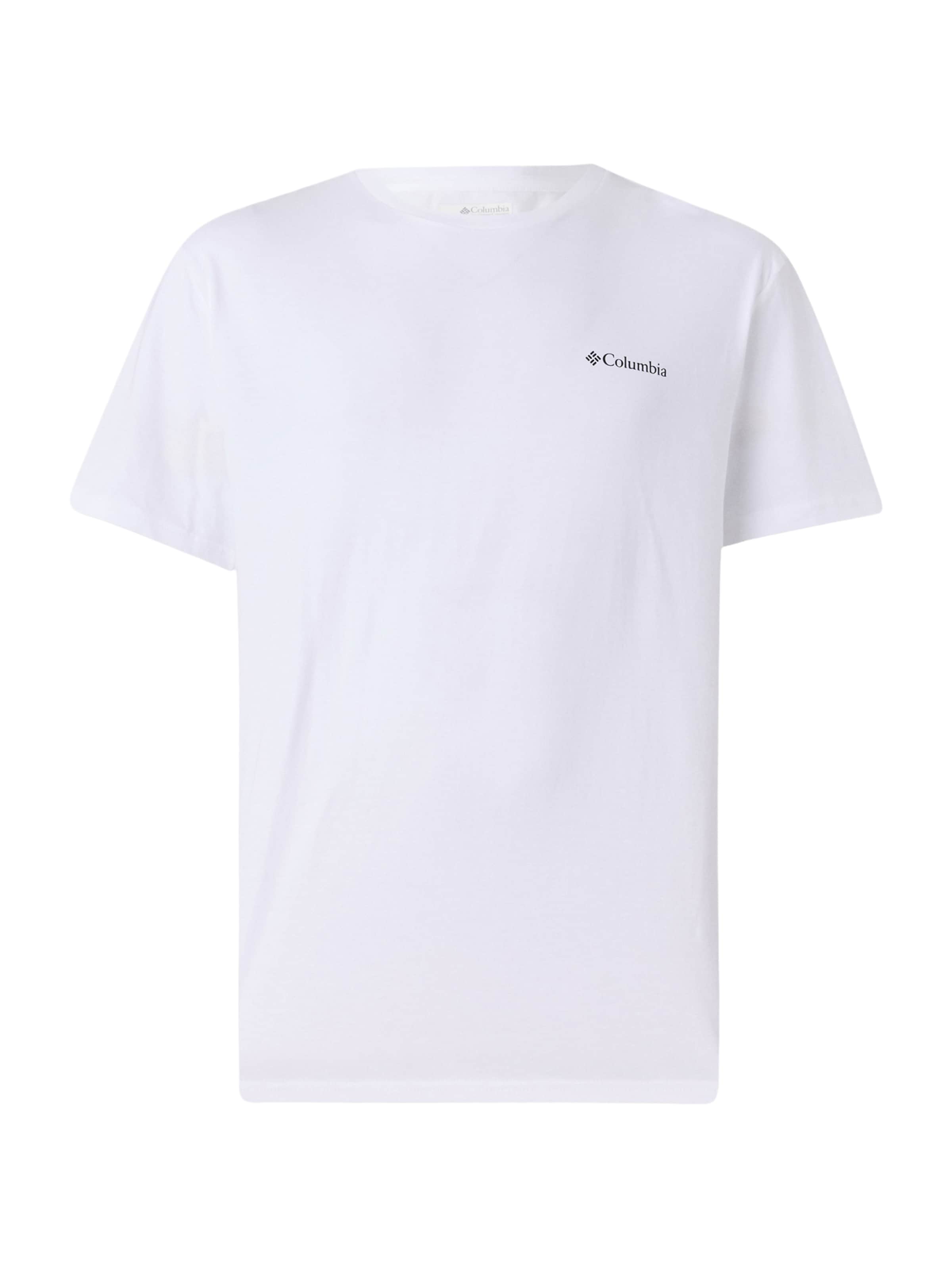 COLUMBIA Performance shirt 'Barton Springs™' in White: front