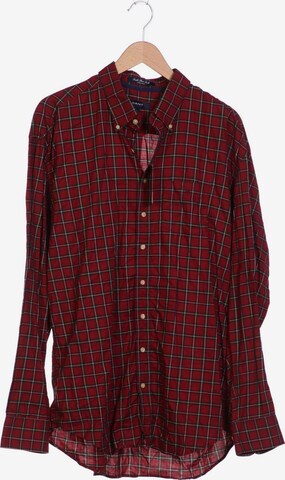 GANT Button Up Shirt in XXL in Red: front