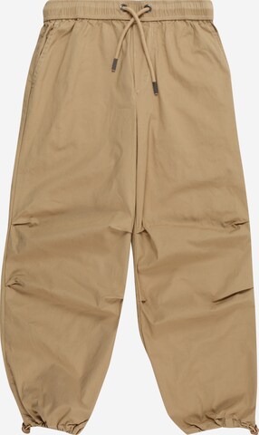 GARCIA Tapered Broek in Beige: voorkant