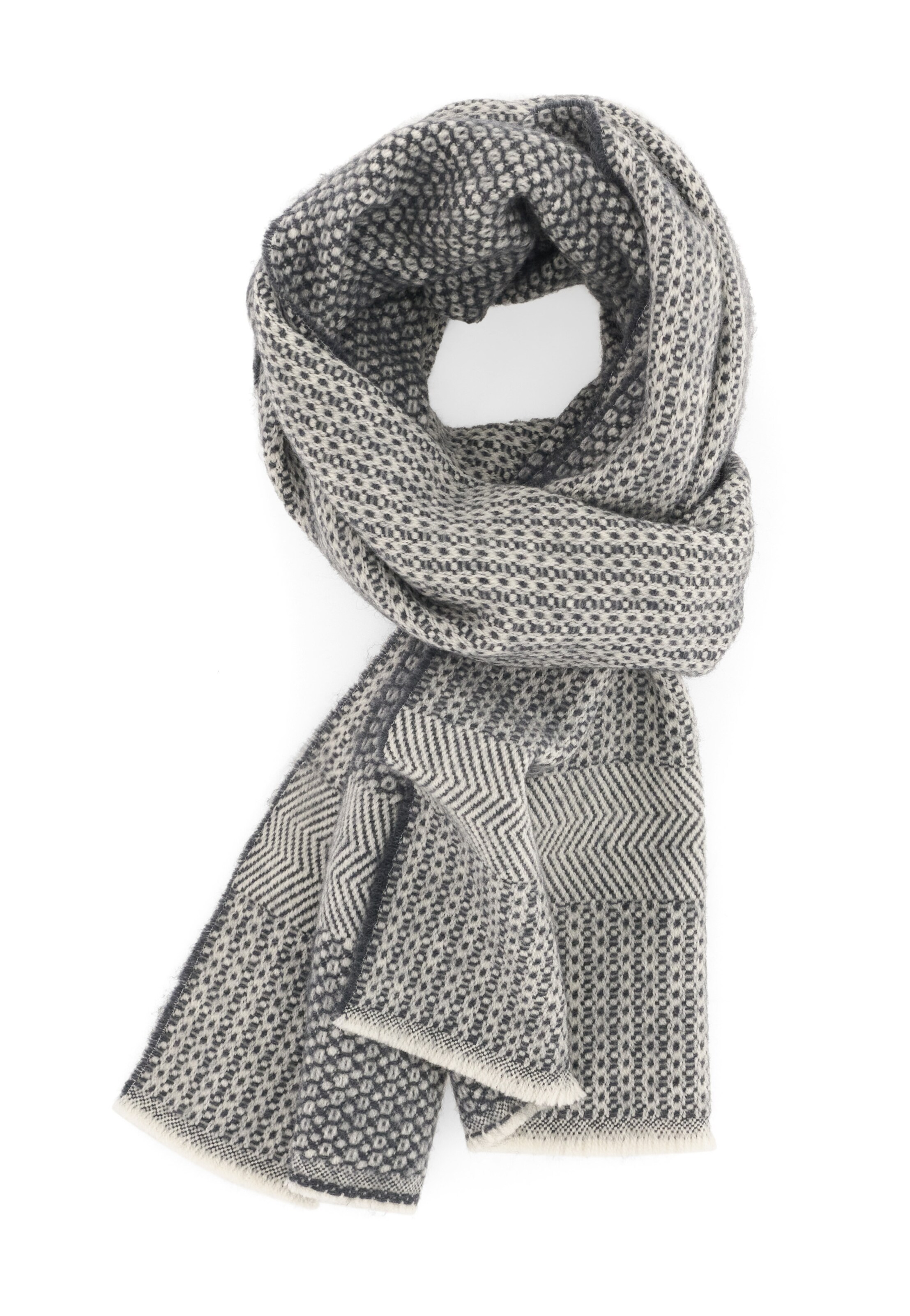 Boggi Milano Scarf in Grey: front
