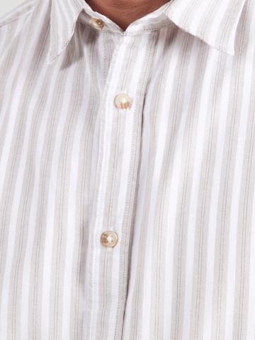 pilka JACK & JONES Standartinis modelis Marškiniai 'JJCHAD'