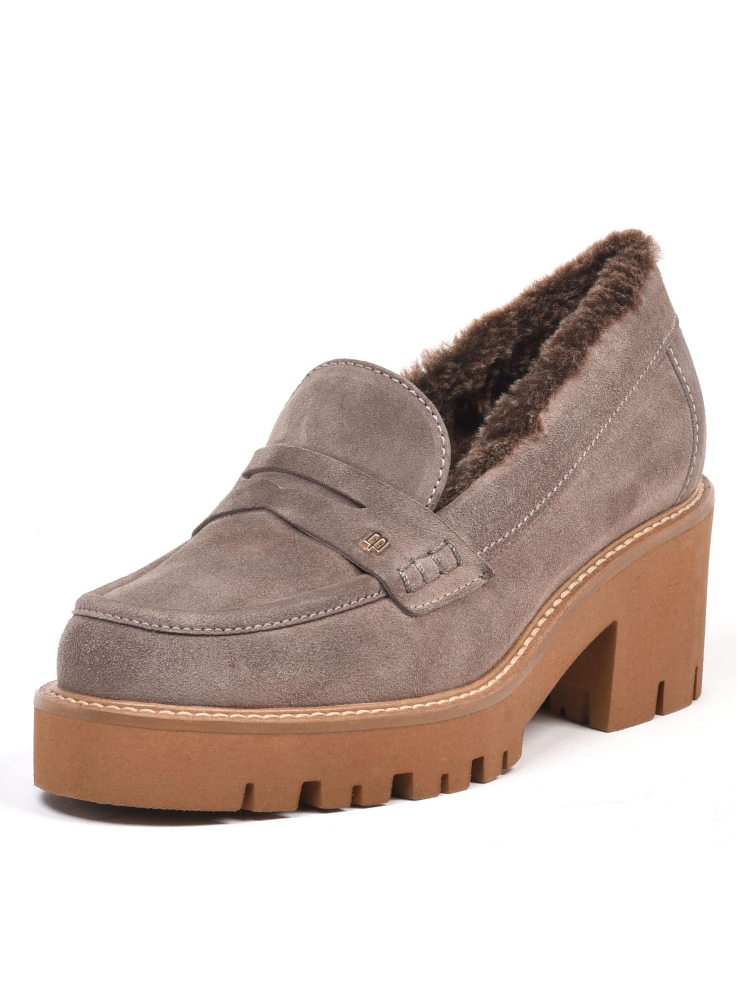 Chaussure basse BALDININI en beige : devant