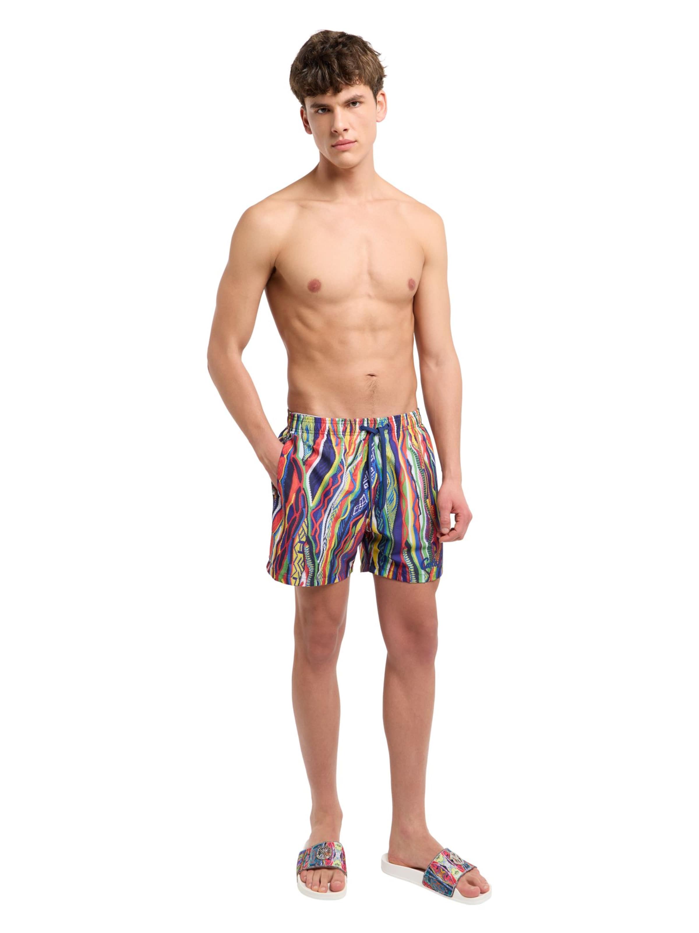 Shorts de bain 'Federici' Carlo Colucci en mélange de couleurs