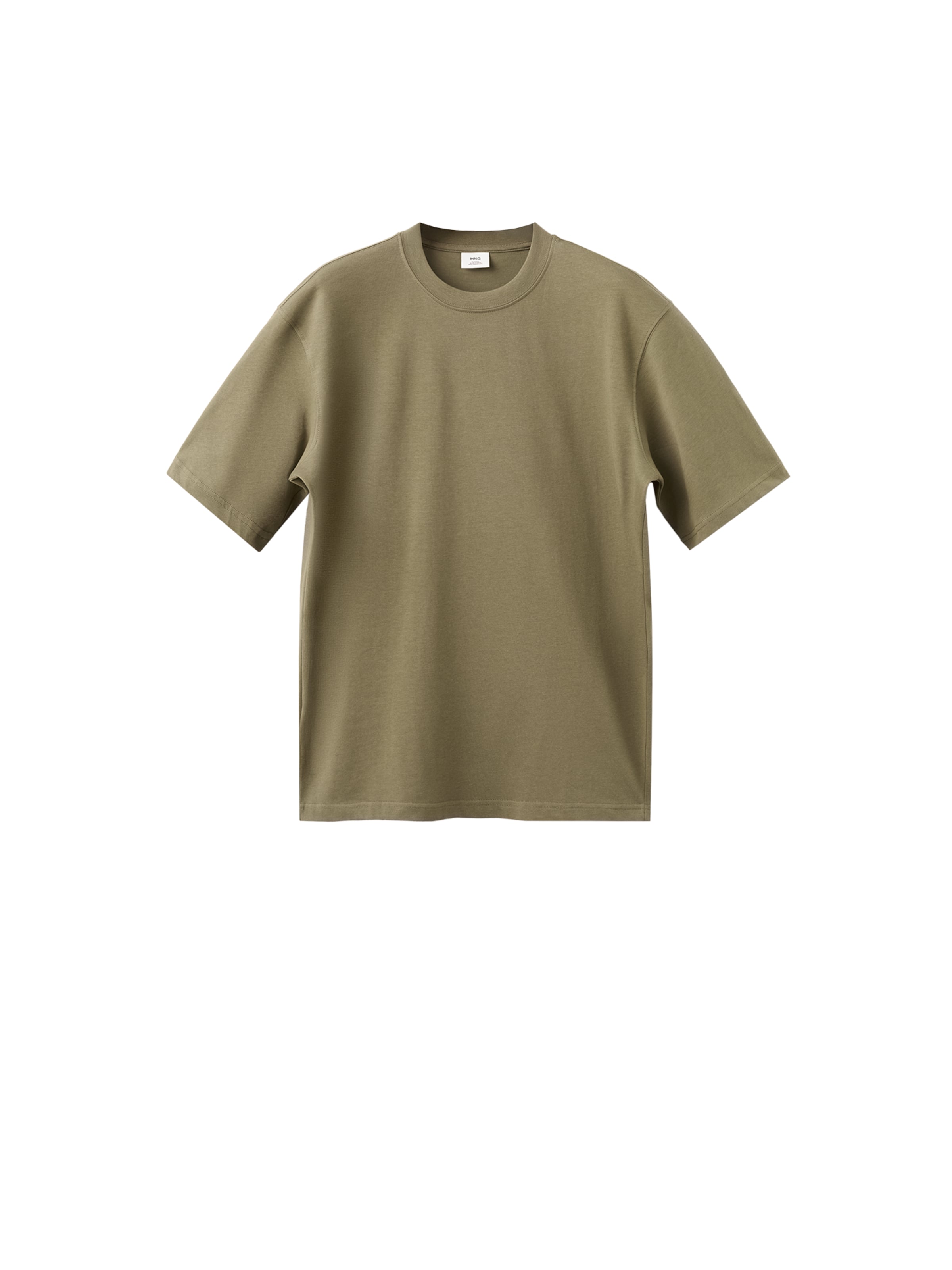 MANGO MAN Bluser & t-shirts 'ANOUK' i grøn: forside