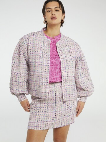 Fabienne Chapot Between-Season Jacket 'Carter' in Pink: front