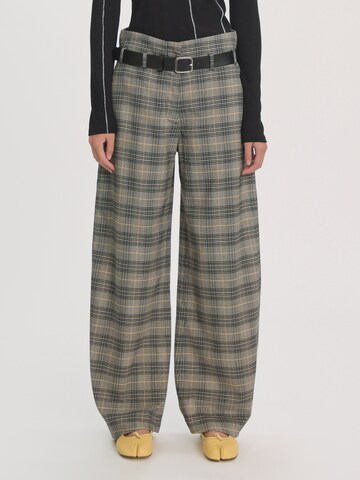 Wide Leg Pantalon 'Tamina' EDITED en mélange de couleurs