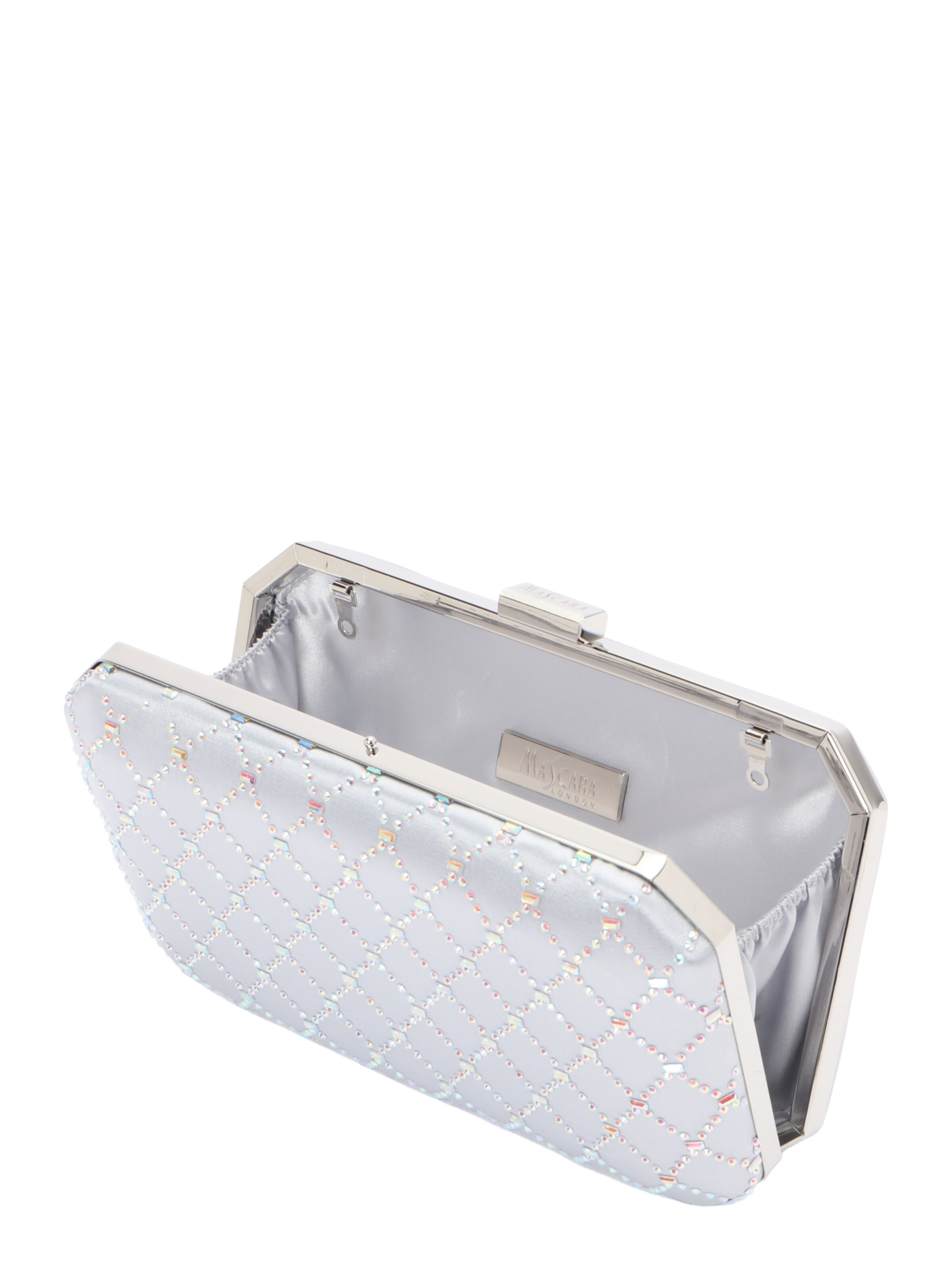 Pochette mascara en argent