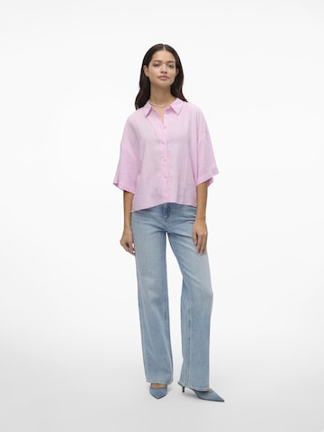 VERO MODA Blouse 'VMLinn' in Pink