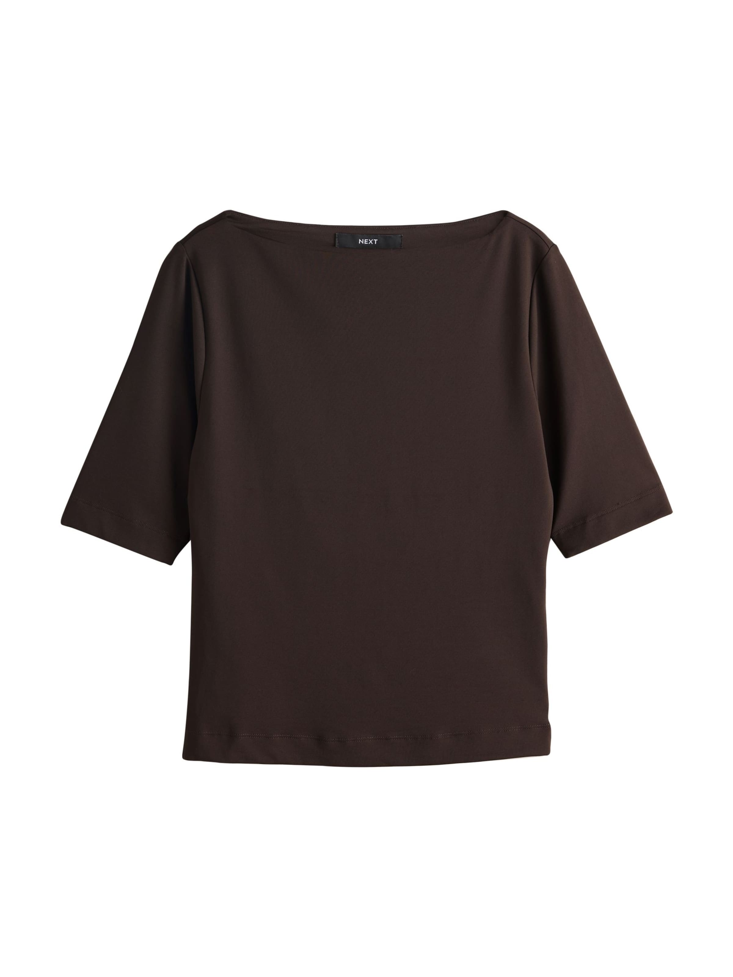 Next Tričko - Hnedá: predná strana