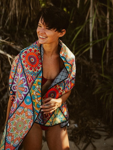 woodsandwaves Beach Towel 'Mosaics' in Mixed colors