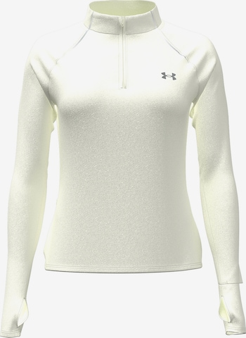 UNDER ARMOUR Functioneel shirt 'Velociti' in Wit: voorkant