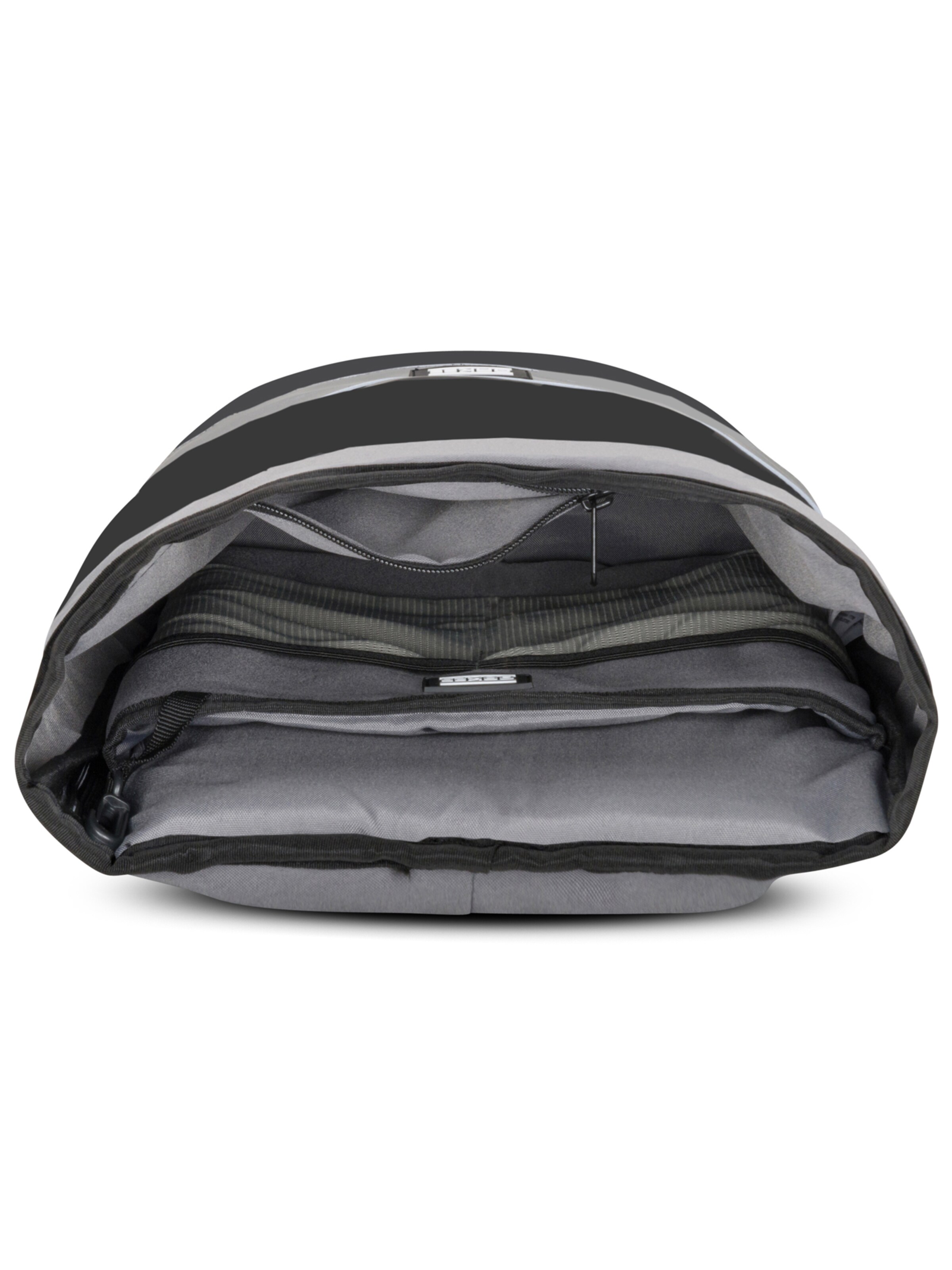 Zaino 'Everyday Rolltop Bike' di OAK25 in nero