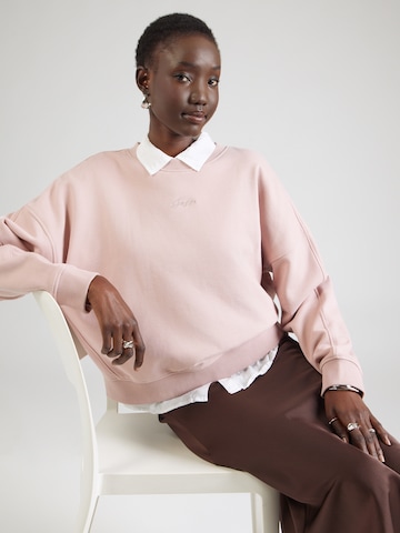 BOSS Sweatshirt 'C_Ever' in Pink: front