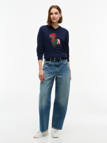 TOMMY HILFIGER Svetr – modrá