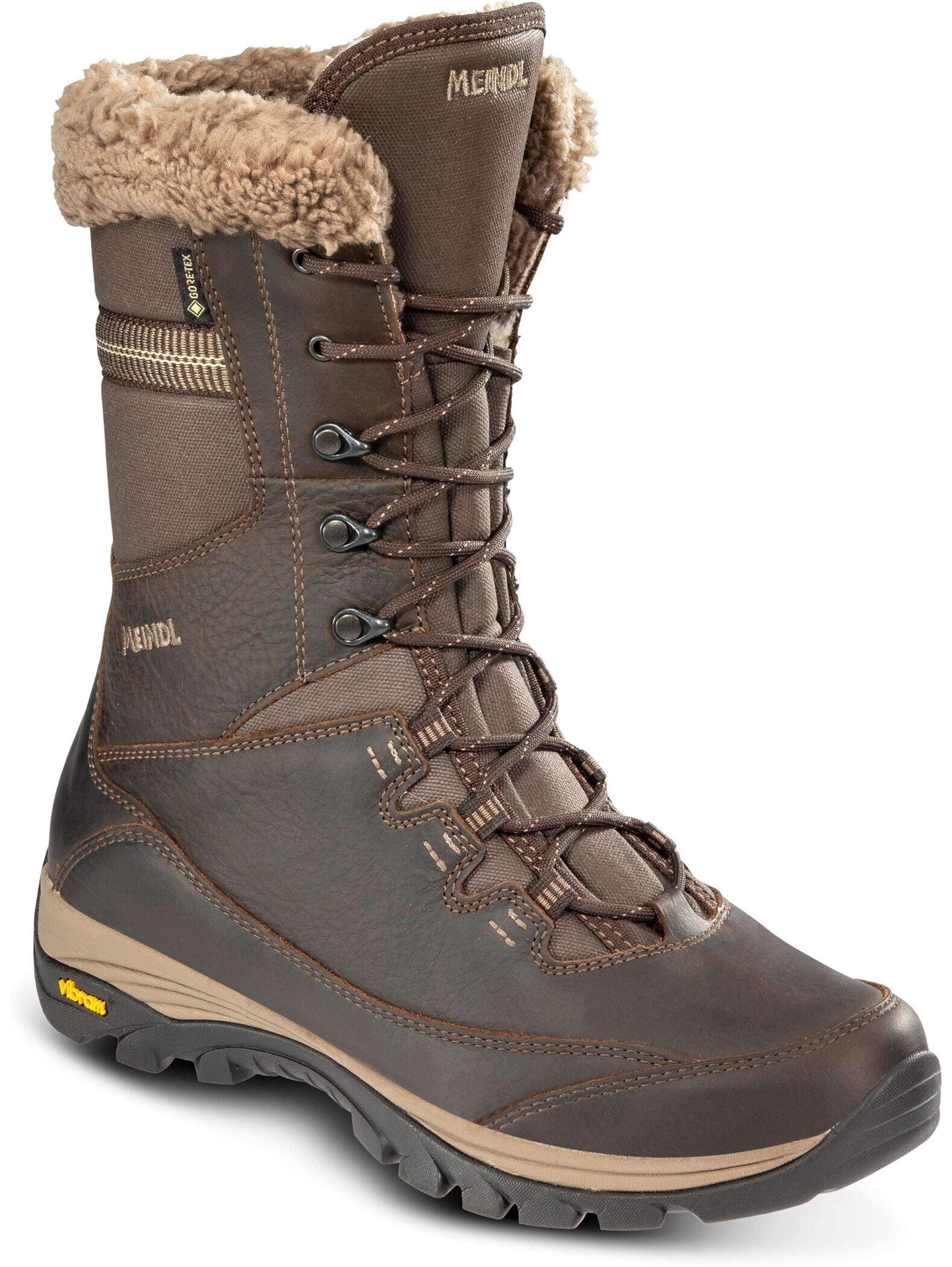 MEINDL Boots 'Novara' in Braun: Vorderseite