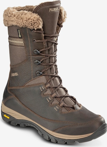 MEINDL Boots 'Novara' in Braun: Vorderseite