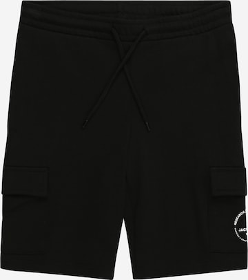 Jack & Jones Junior Normální Kalhoty 'SWIFT' – černá: přední strana