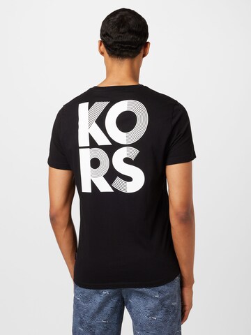 Michael Kors - Camiseta 'TRANSISTOR' en negro