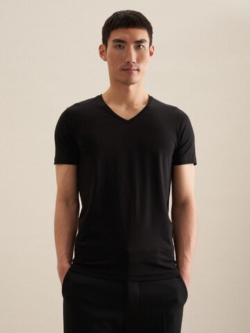 SEIDENSTICKER Shirt 'Schwarze Rose' in Zwart: voorkant