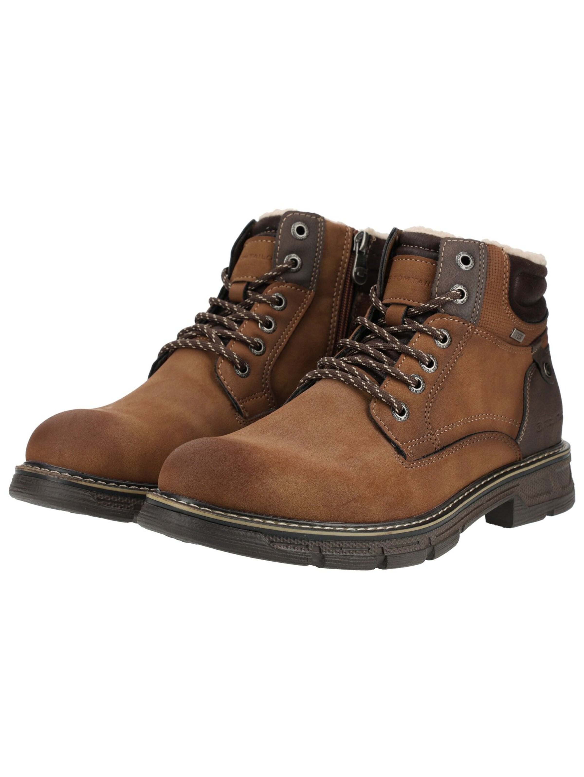 Boots stringati di TOM TAILOR in marrone