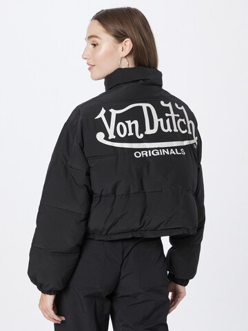 Von Dutch Originals Átmeneti dzseki 'Nuri' - fekete: elől