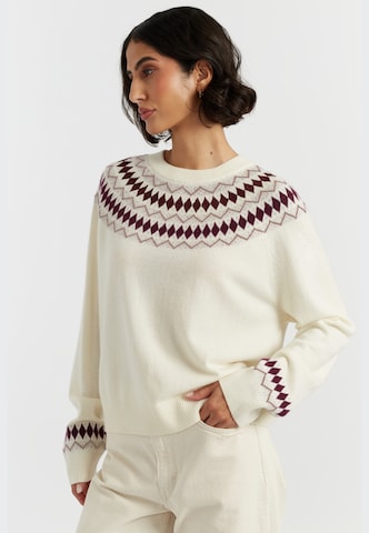 Chinti & Parker Pullover i beige: forside