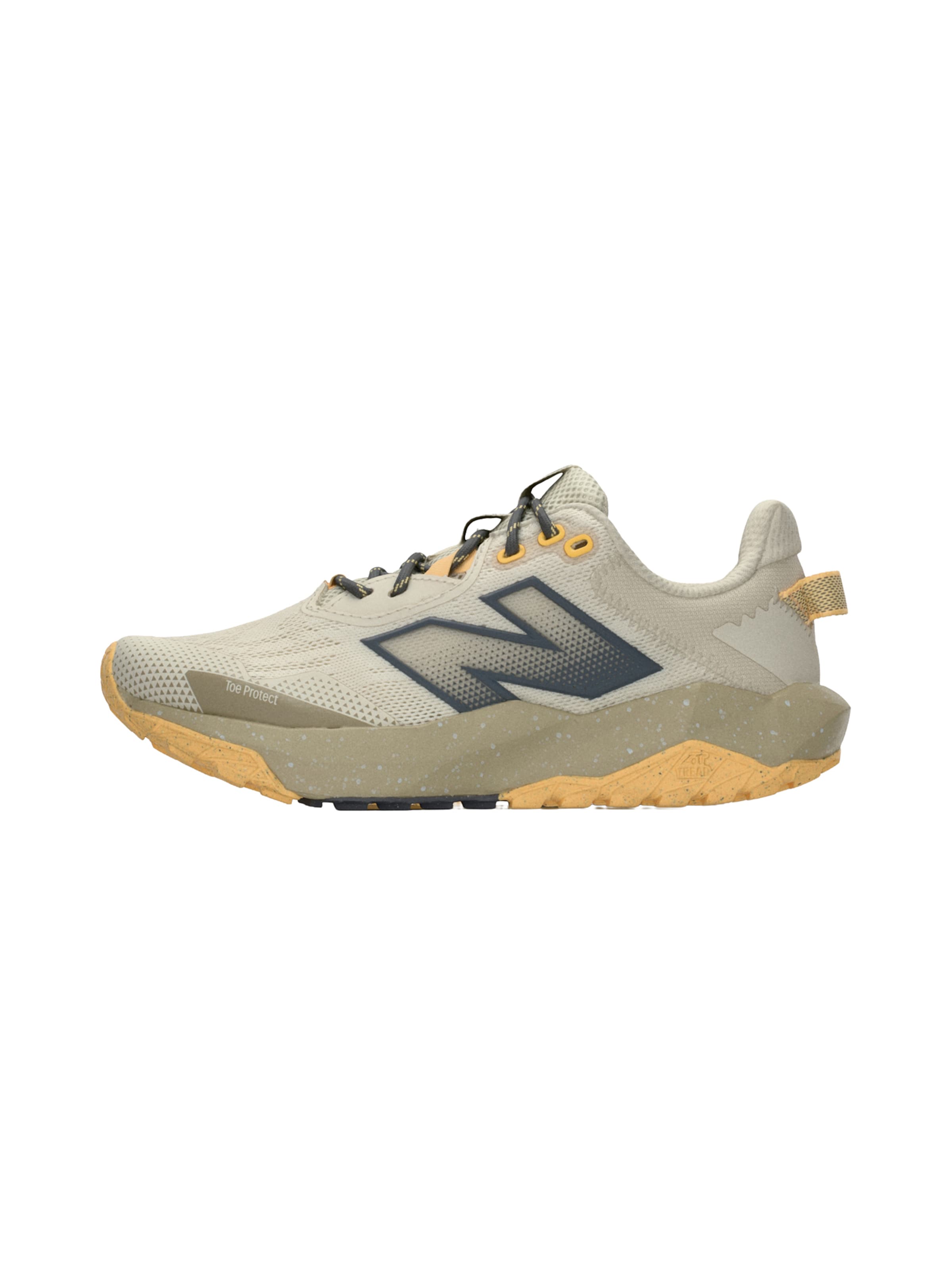 Chaussure de course 'Nitrel' new balance en beige : devant