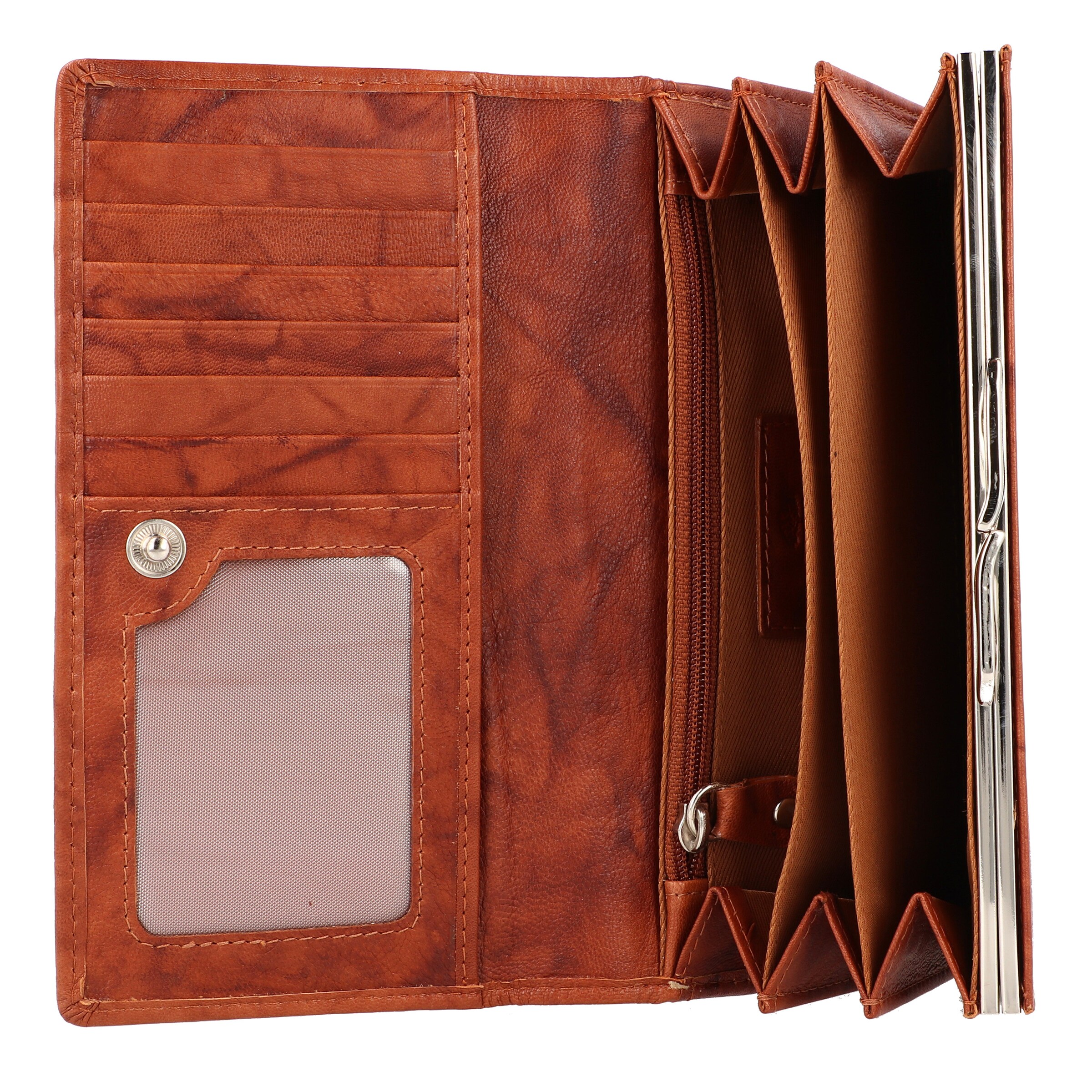 GREENBURRY Portemonnaie in Braun