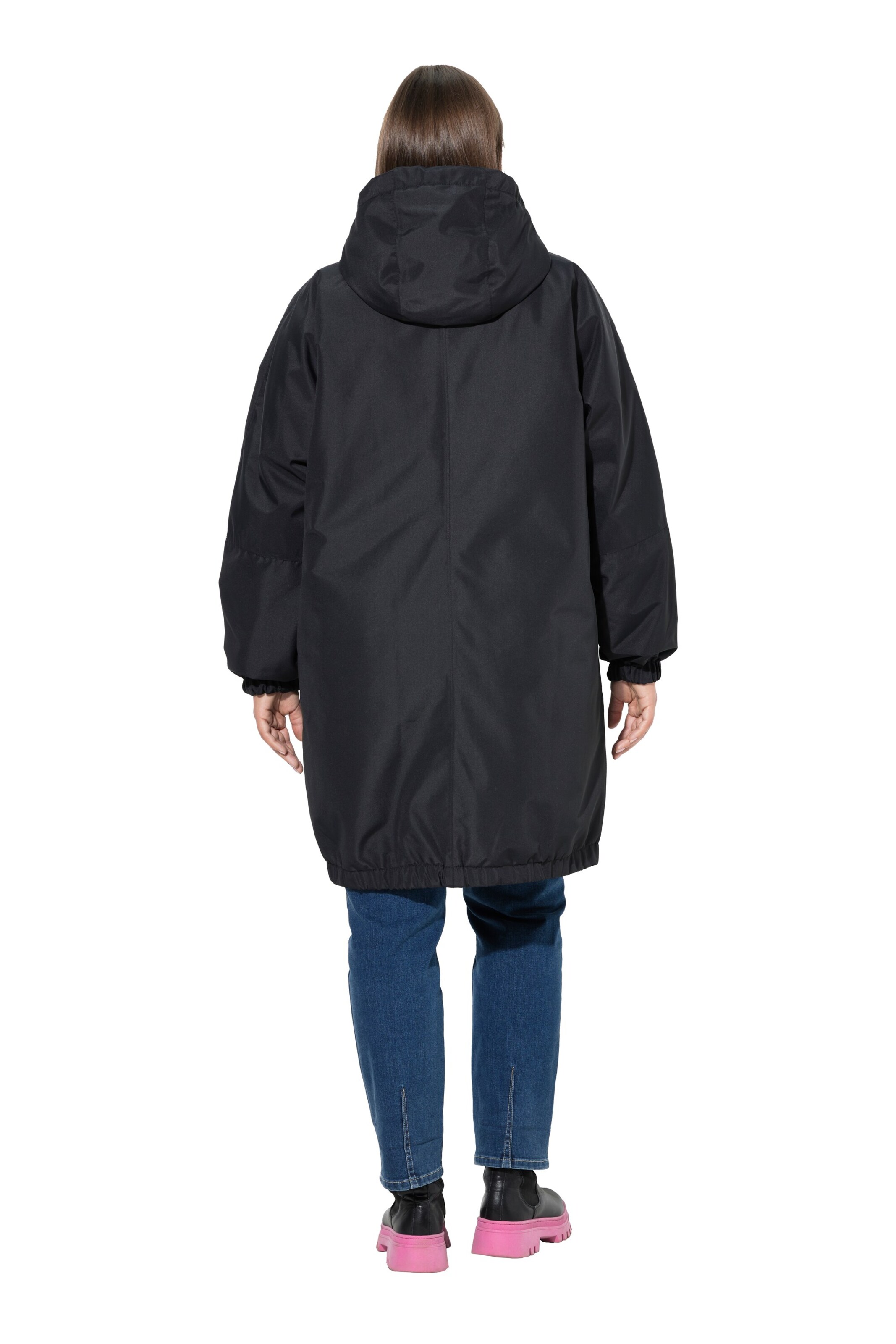 LAURASØN Mantel in Schwarz