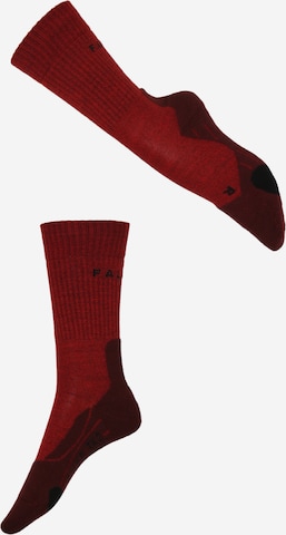 raudona FALKE Sportinės kojinės: priekis