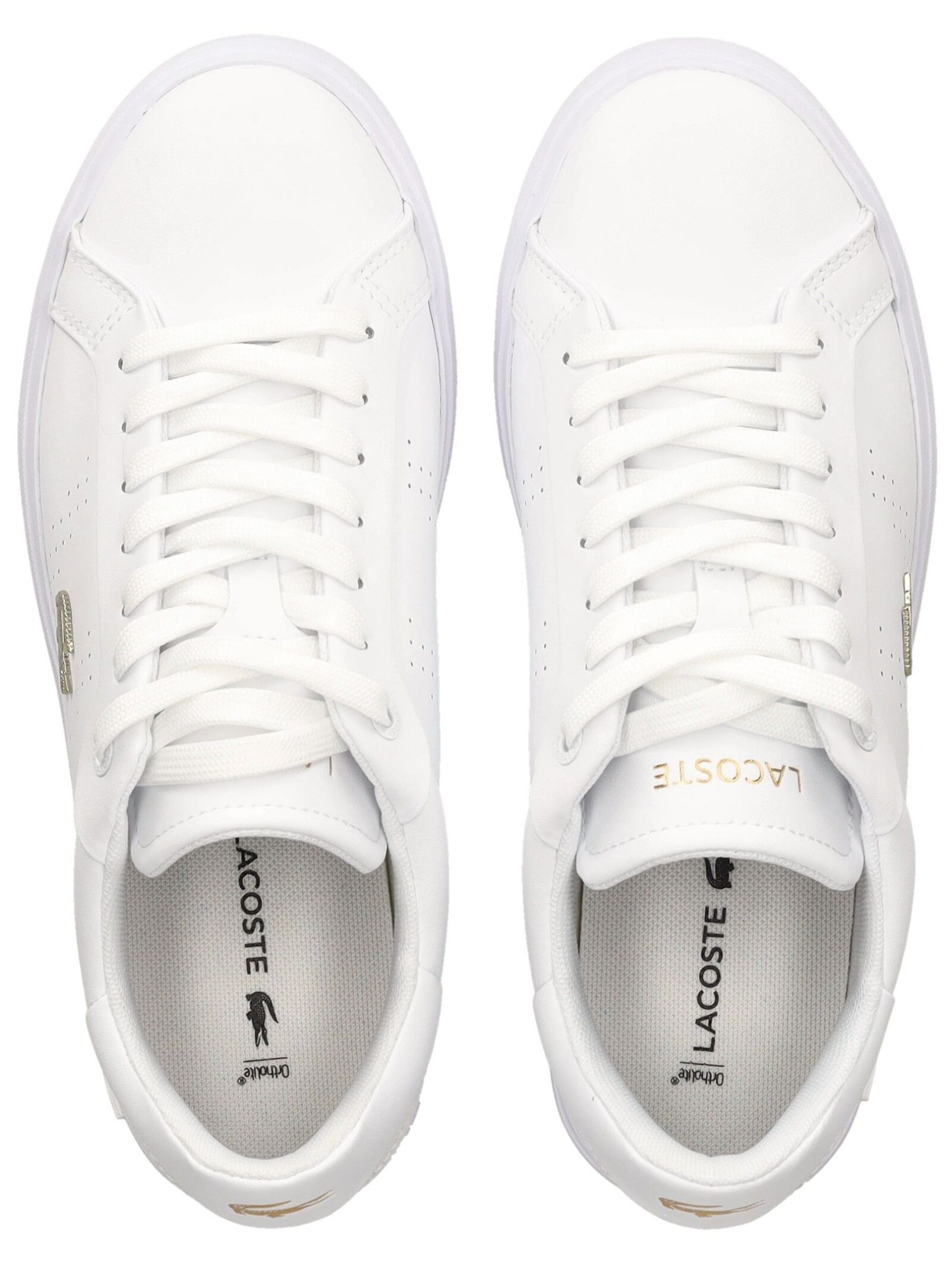 Sneaker bassa 'Powercourt 2.0' di LACOSTE in bianco