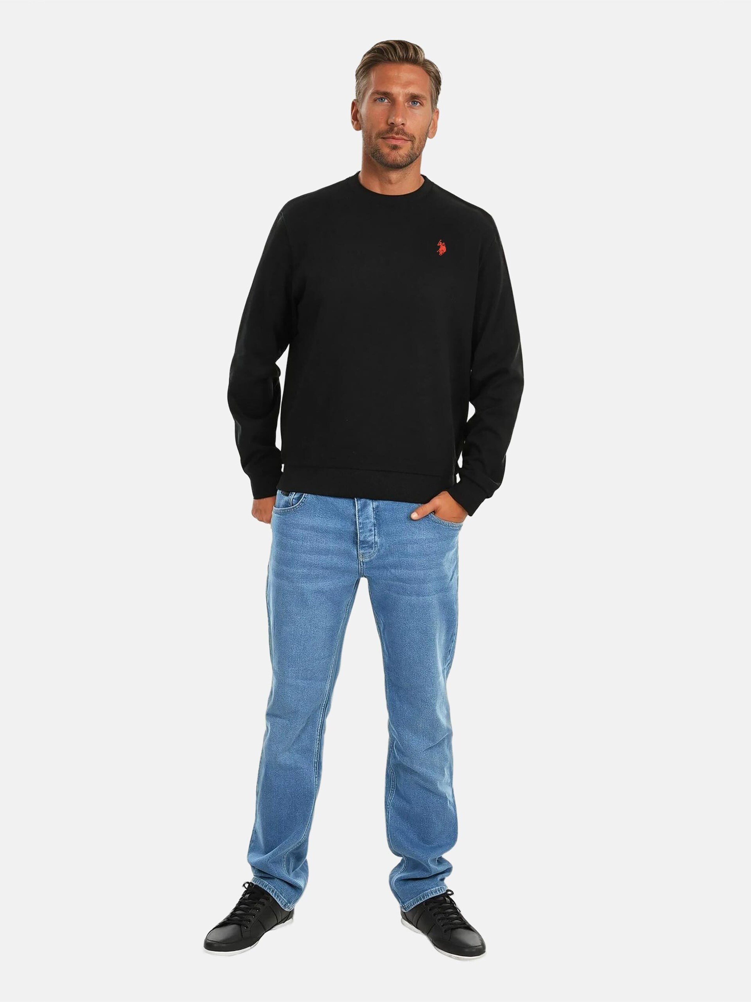 U.S. POLO ASSN. Sweatshirt in Black