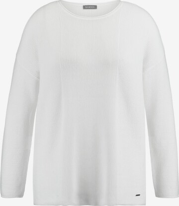 SAMOON Pullover in Weiß: predná strana