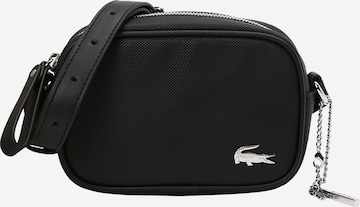 LACOSTE Crossbody Bag in Black: front