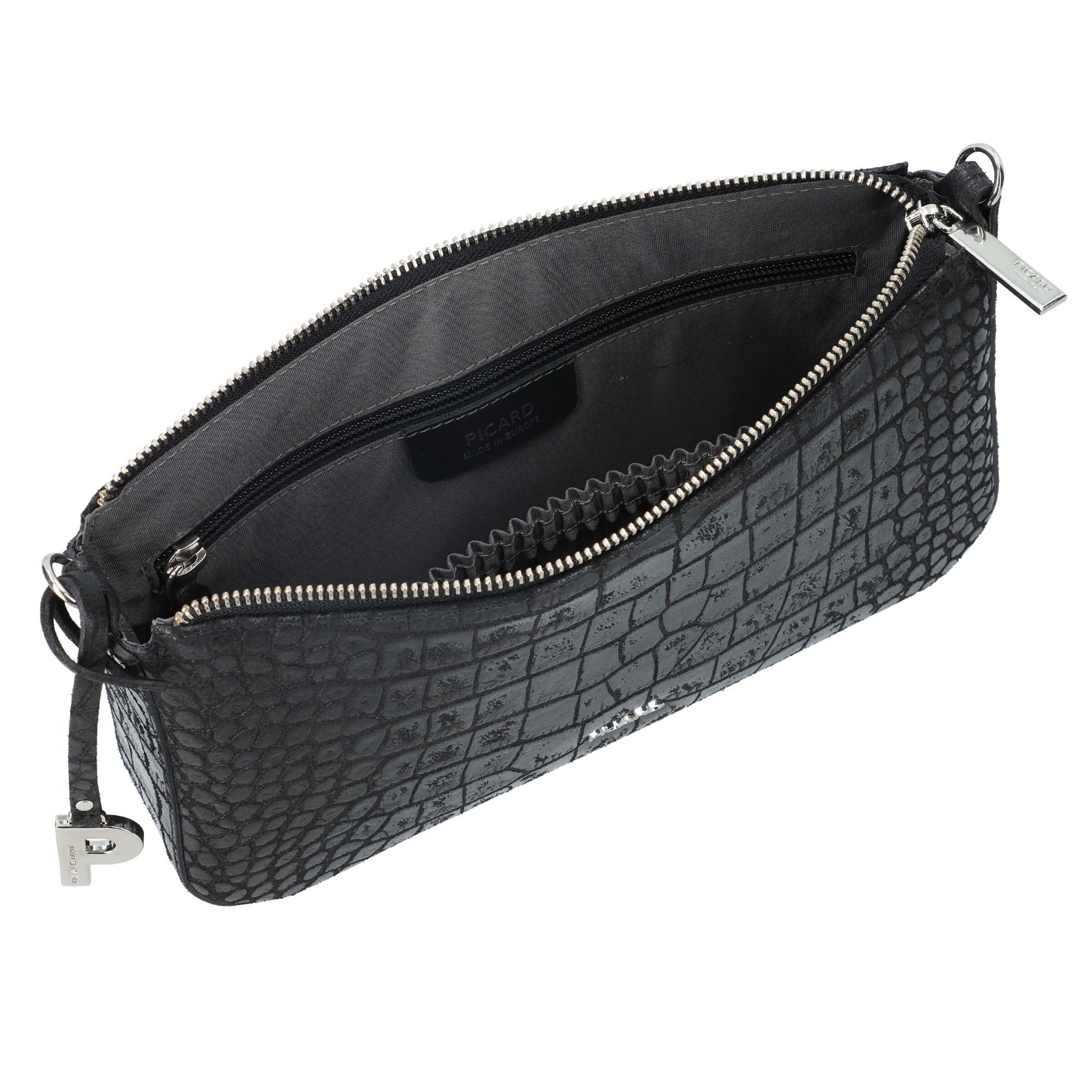 Picard Schultertasche 'Auguri' in Grau