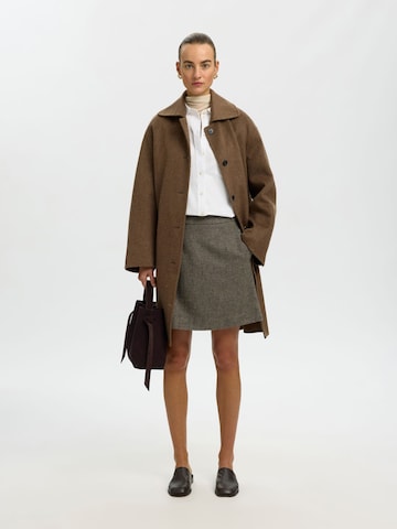 SELECTED Skirt 'SLWreeda' in Brown