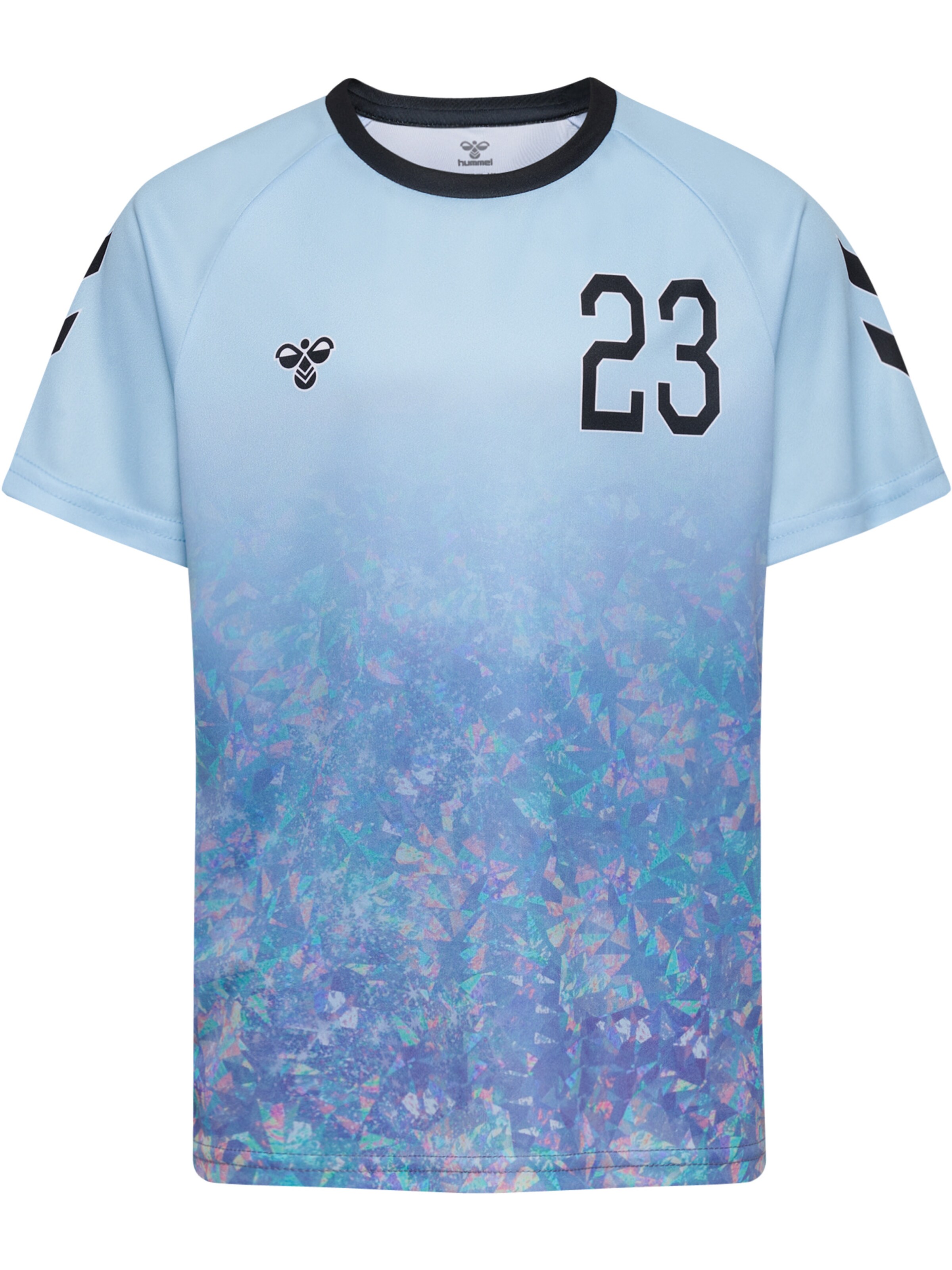 Hummel Shirt in Blau: Vorderseite