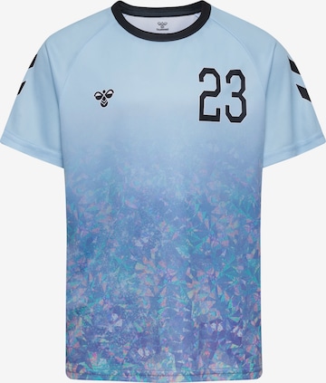 Hummel Shirt in Blau: Vorderseite