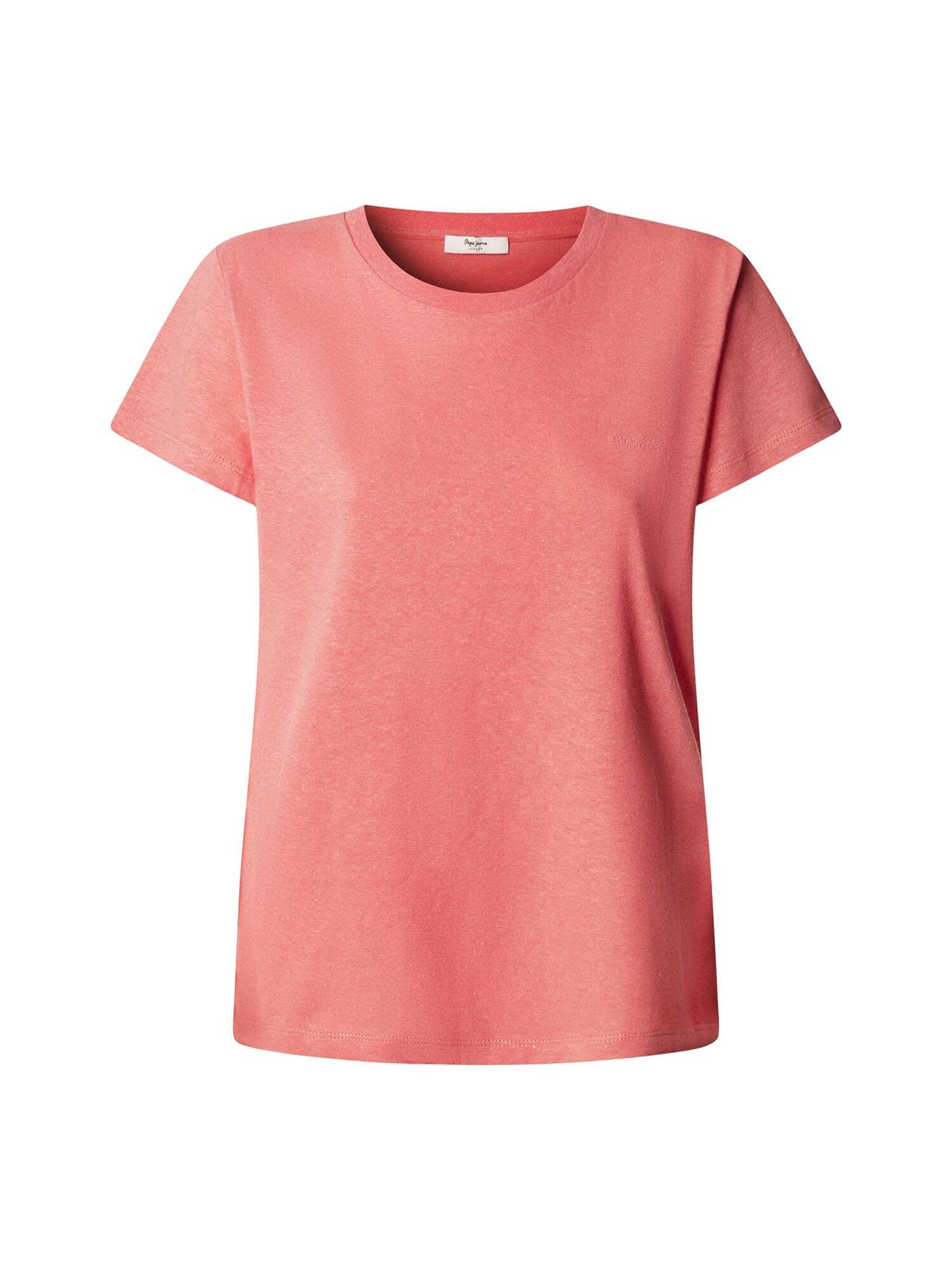 Pepe Jeans Shirt 'Megan' in Roze: voorkant