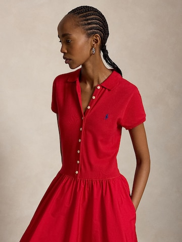 Polo Ralph Lauren Платье-рубашка в Красный