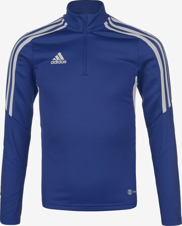 ADIDAS PERFORMANCE Athletic Sweatshirt 'Condivo 22' in Blue: front