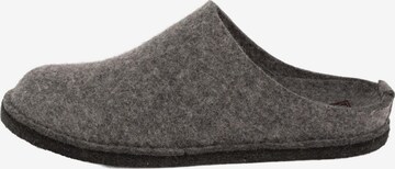 HAFLINGER Mule 'Flair Soft' in Grey: front