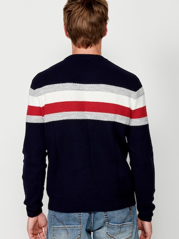 KOROSHI Pullover in Blau