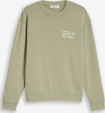 TOM TAILOR DENIM Sweatshirt in Grün: Vorderseite