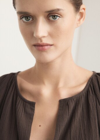 MANGO Dress 'Kaftan Iaccheo' in Brown