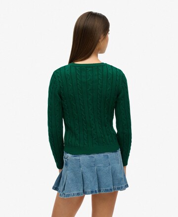Pull-over 'Essentials' Superdry en vert